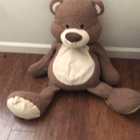 GIANT 33 inch brown and cream teddy bear - Picture 1 of 2